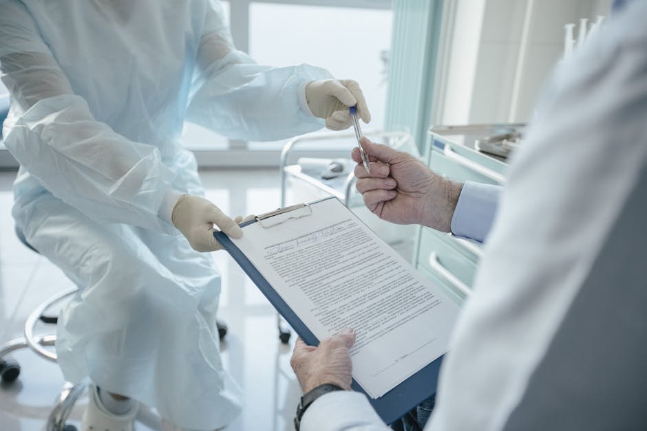 Patient reading insurance correspondence about out-of-network mental health benefits at home