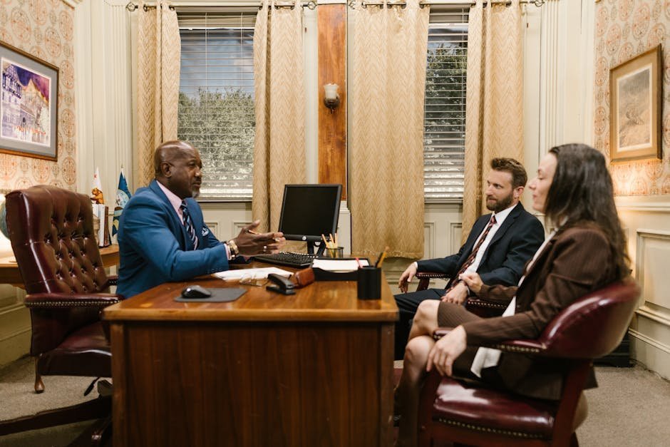 Family meeting with attorney to discuss special needs trust planning