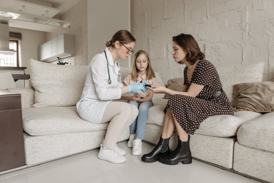 Patient and family member at an IOP family education session